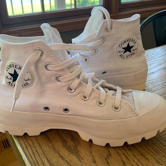 White Platform converse! - Picture 1 of 6
